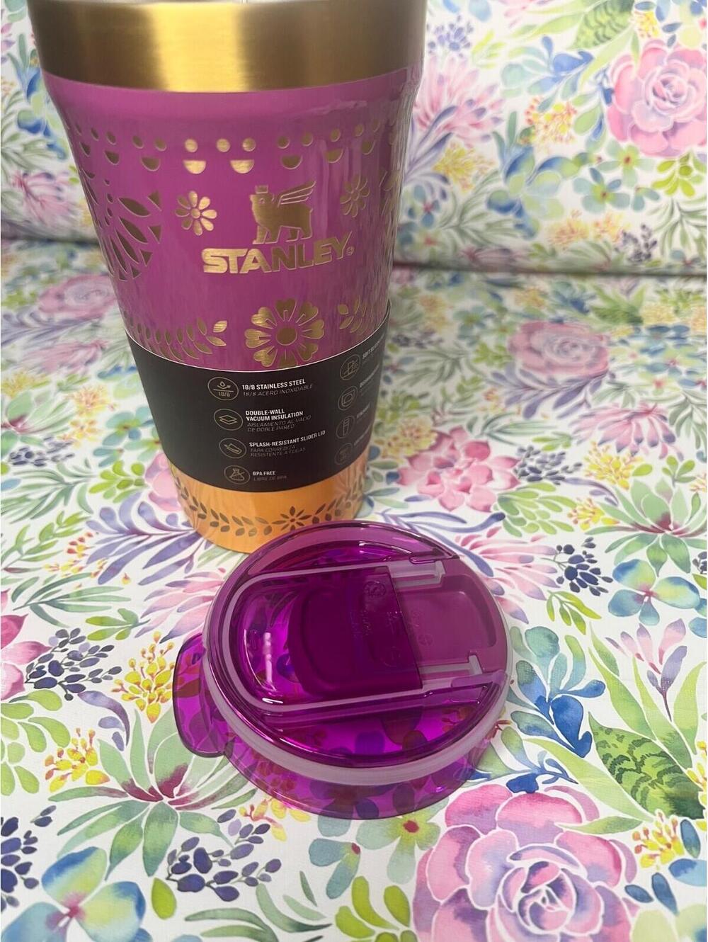 Stanley Sunrise Catrina, Everyday Tumbler, Los Muertos Collection, 16oz BNWT - Picture 9 of 9